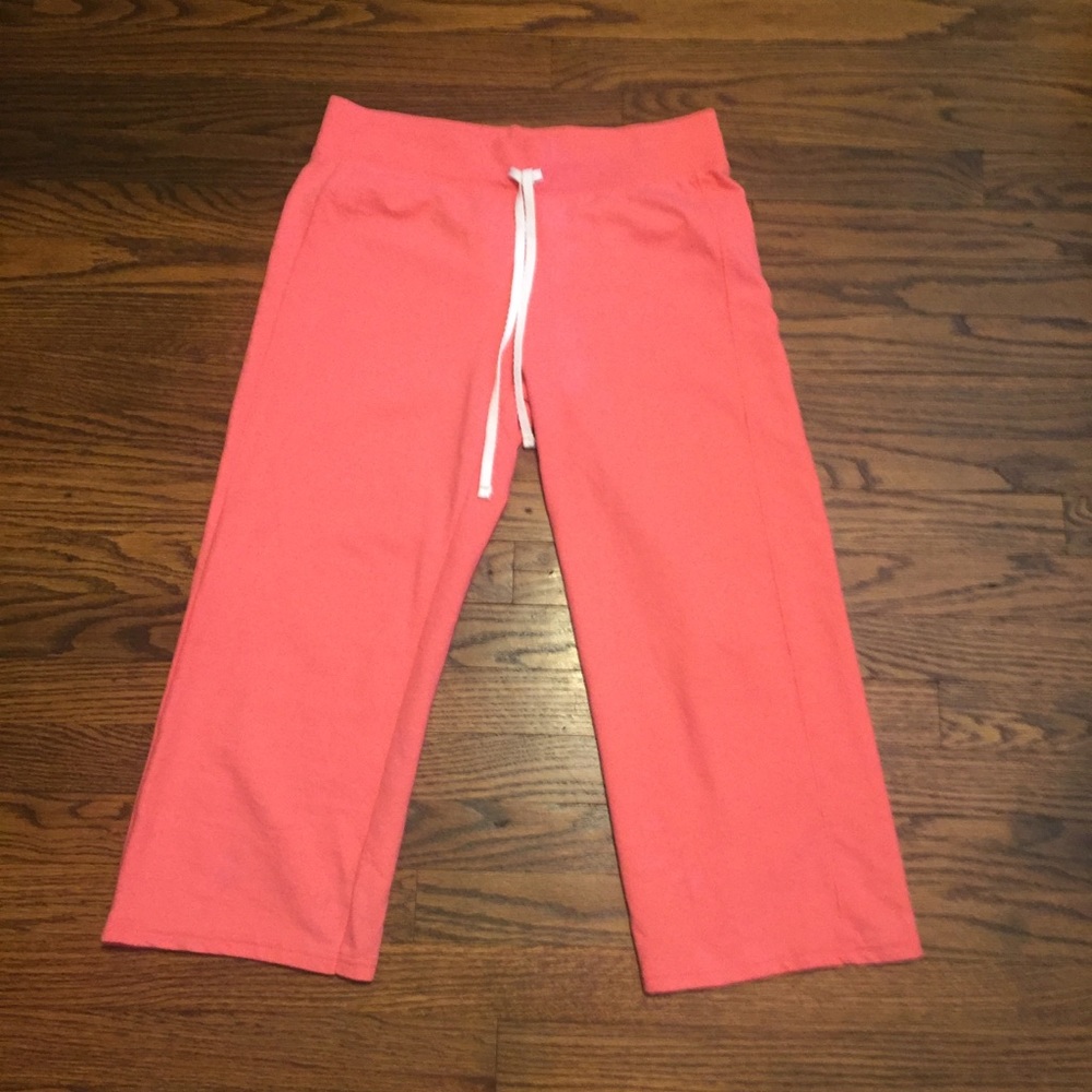 Hanes Pink Capri’s